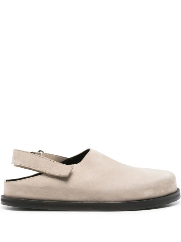 Studio Nicholson Leather Slippers | Neutrals | FARFETCH 