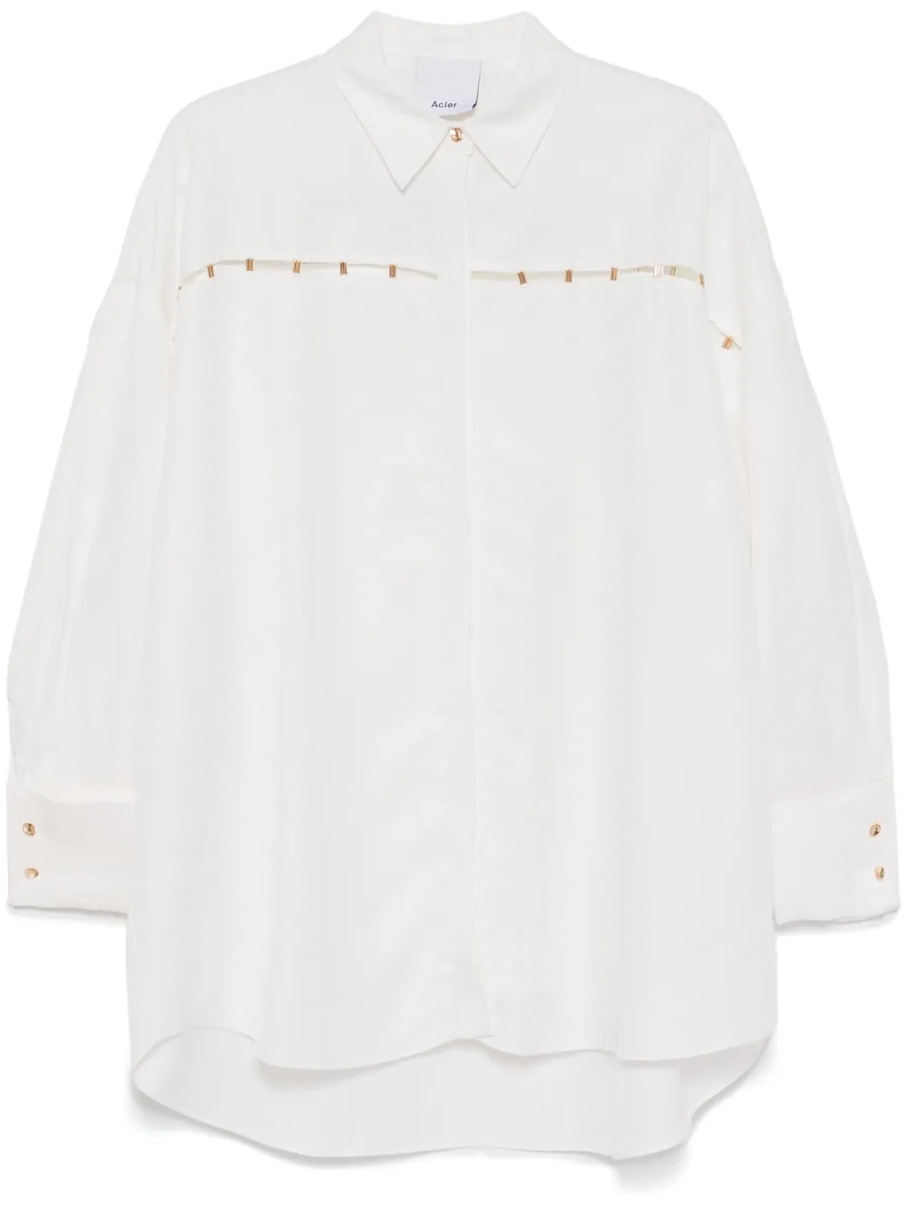 Acler Stanbrook Shirt In Neutrals