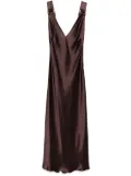 Acler Wycombe dress - Brown