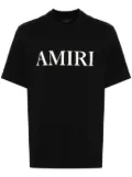 AMIRI rubberised-logo T-shirt - Black