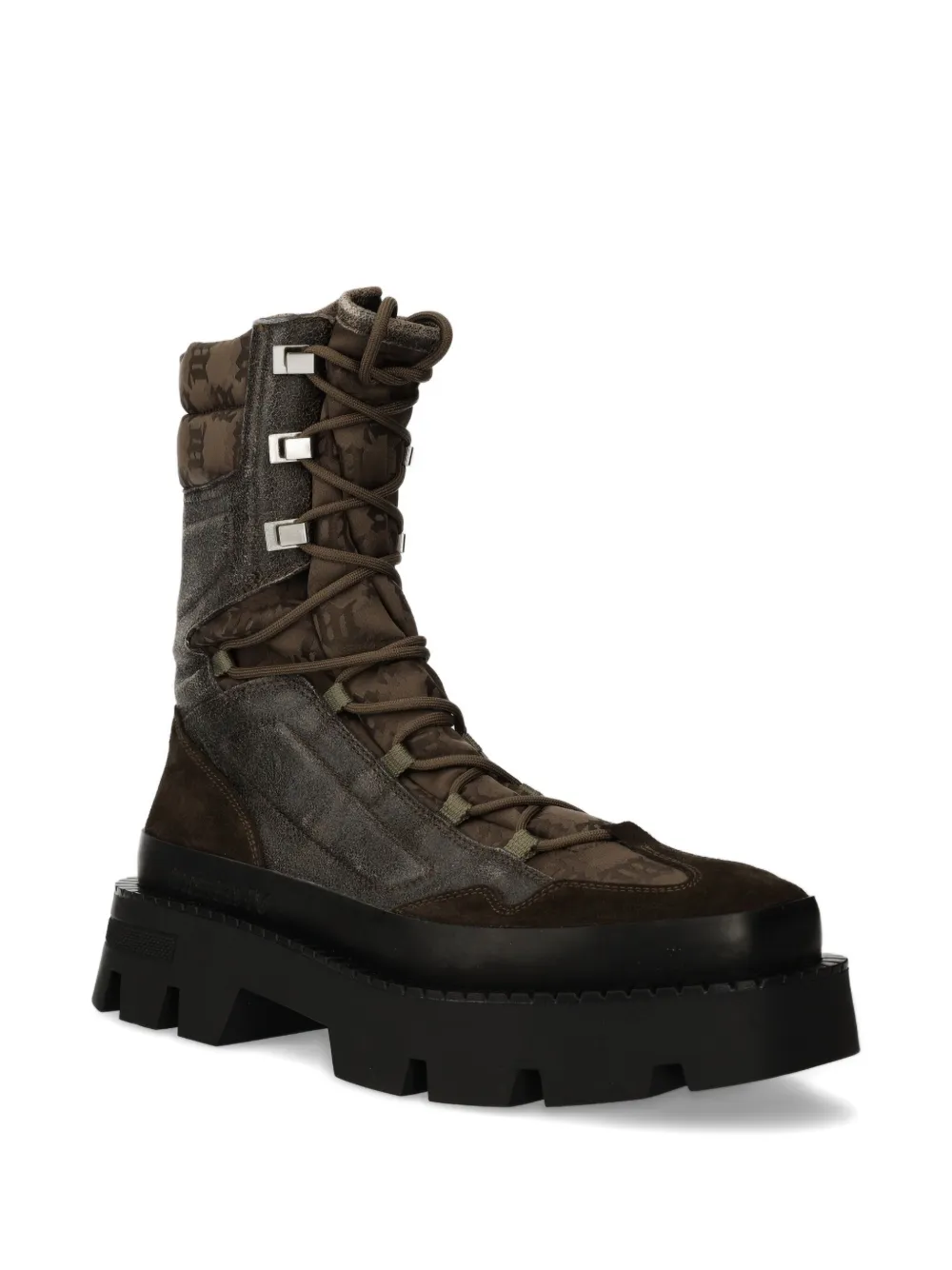 MISBHV logo-print lace-up boots | Wanderstiefel | Image 2