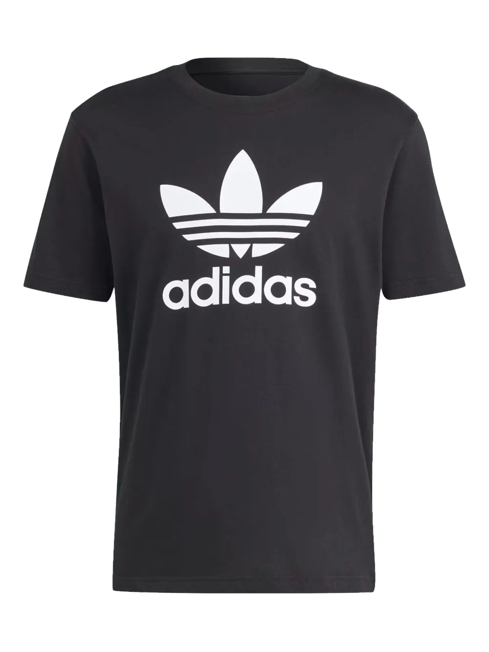 adidas playera con trébol estampado | negro | Image 1