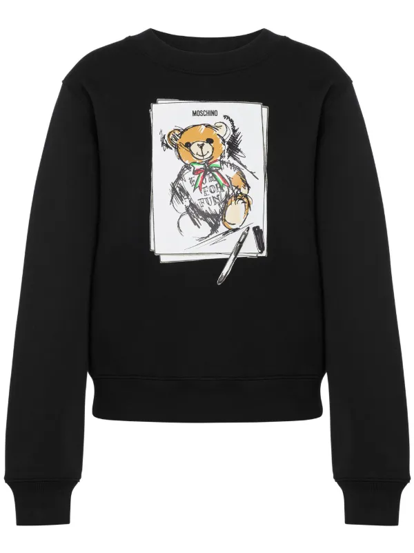 【関税込】MOSCHINO モスキーノ◆テディベア スウェットシャツ Moschino Kids モスキーノ・キッズ テディベア スウェットシャツ
