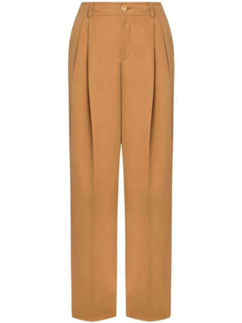 Moschino pleat-detail tailored trousers 