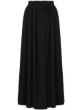 Moschino pleated asymmetric skort - Black