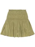 Maje taffeta mini skirt - Green