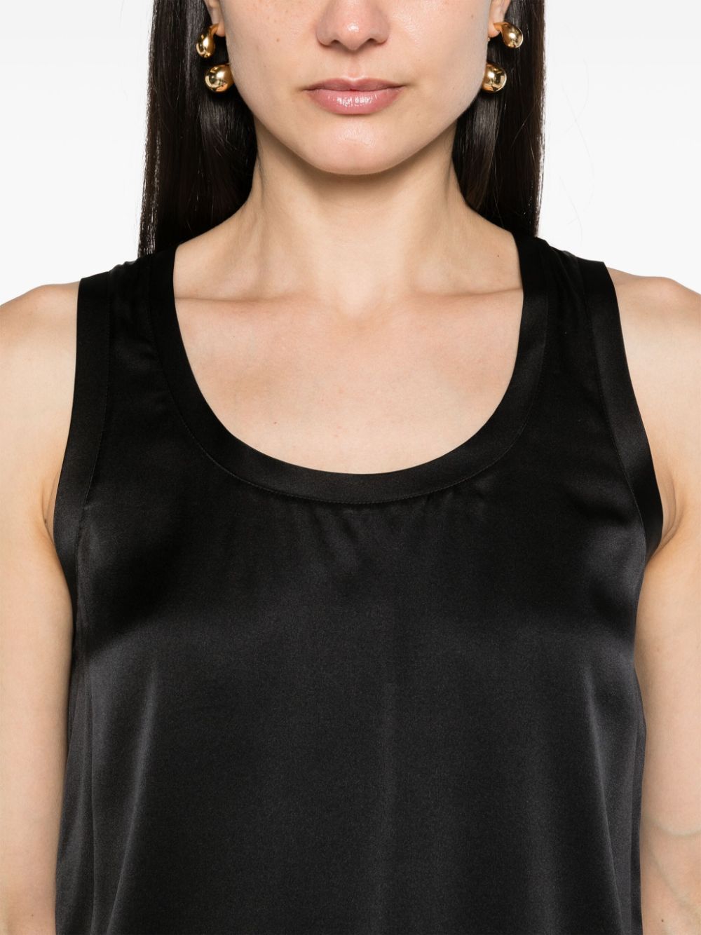 Maje silk tank top Women