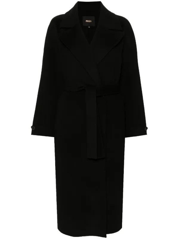 Maxi belted coat best sale