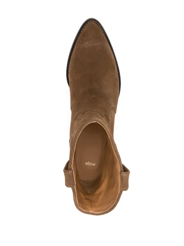 Maje suede boots 2025