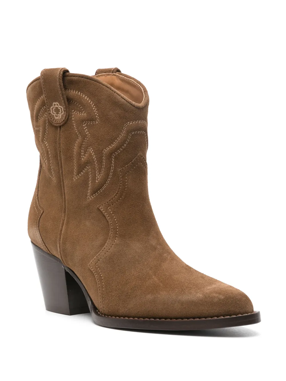 Affordable Maje 65mm Western suede boots Women