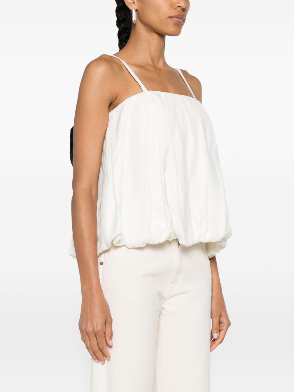 MAJE BOW-DETAIL STRAPPY TOP 