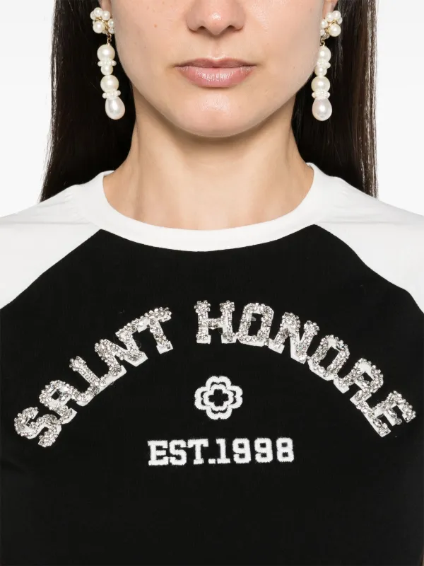 MIU MIU ビジュートリム Tシャツ MIU MIU ビジュートリム Tシャツ