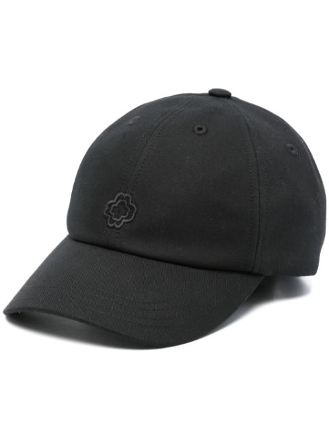 Maje logo-embroidered cotton cap