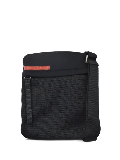 Prada Pre-Owned bolsa crossbody con aplique del logo 1990-2000