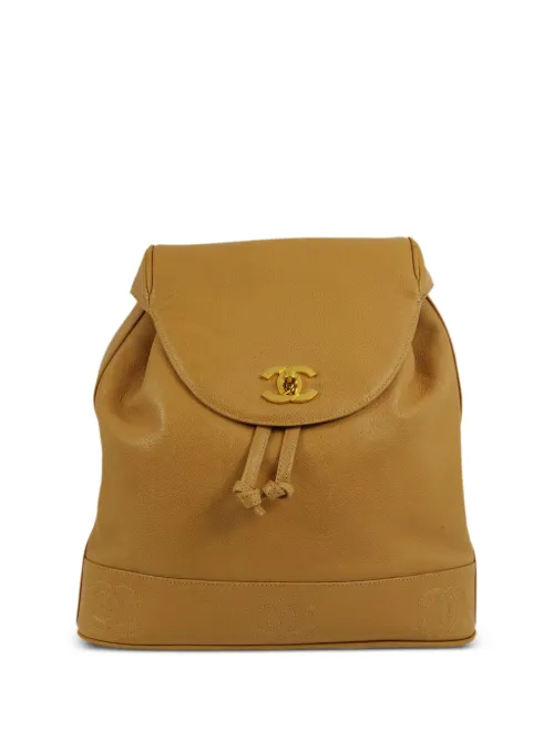 Sac à dos Triple CC (1995) - CHANEL Pre-Owned - Modalova