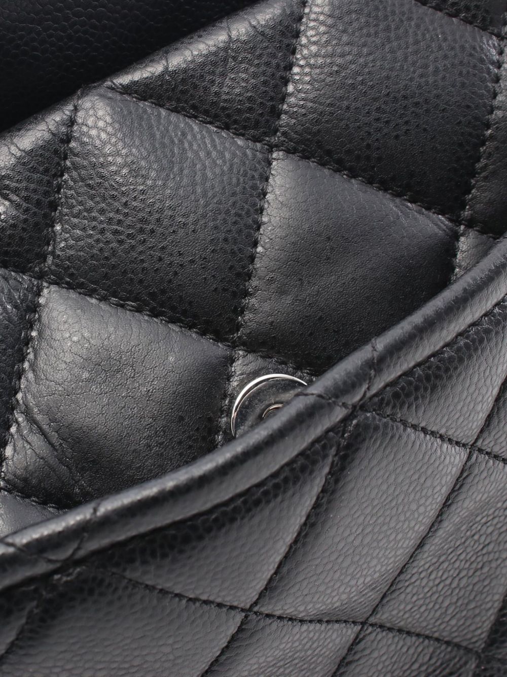 CHANEL 2012-2013 CC stitch diamond-quilted tote bag Women