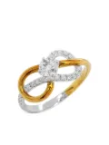 HYT Jewelry 18kt white gold diamond ring - Silver
