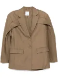 Acler Penrith blazer - Neutrals