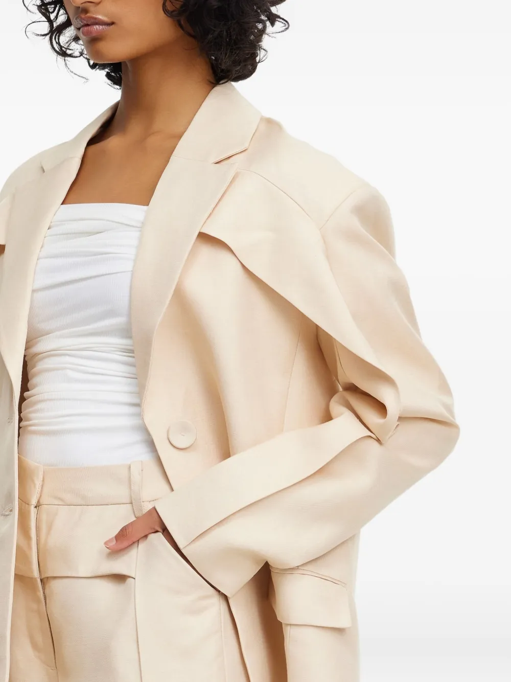 Acler Penrith Blazer In Multi