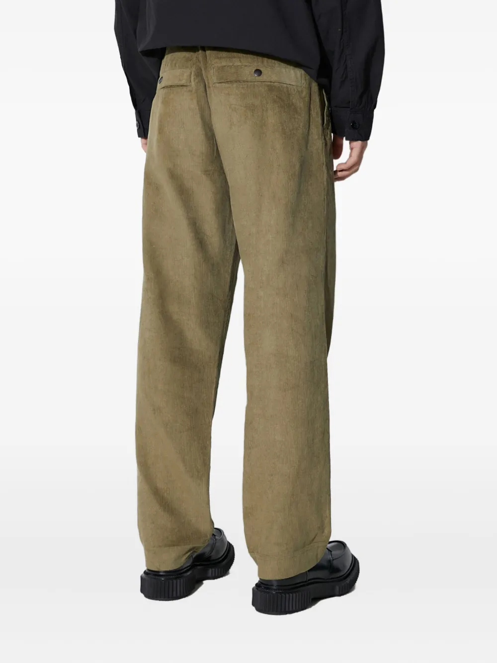 Maharishi corduroy trousers Groen