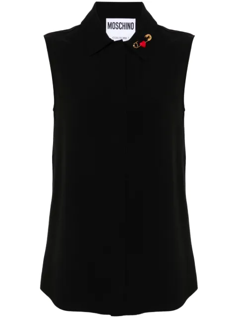 Selling Moschino Black Statement Blouse