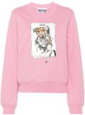 Moschino Teddy Bear-print sweatshirt - Pink