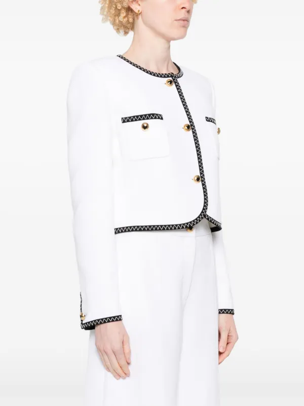 【関税&送料込】Moschino Single-Breasted Jacket Moschino Blazers, sport coats and suit jackets for Women