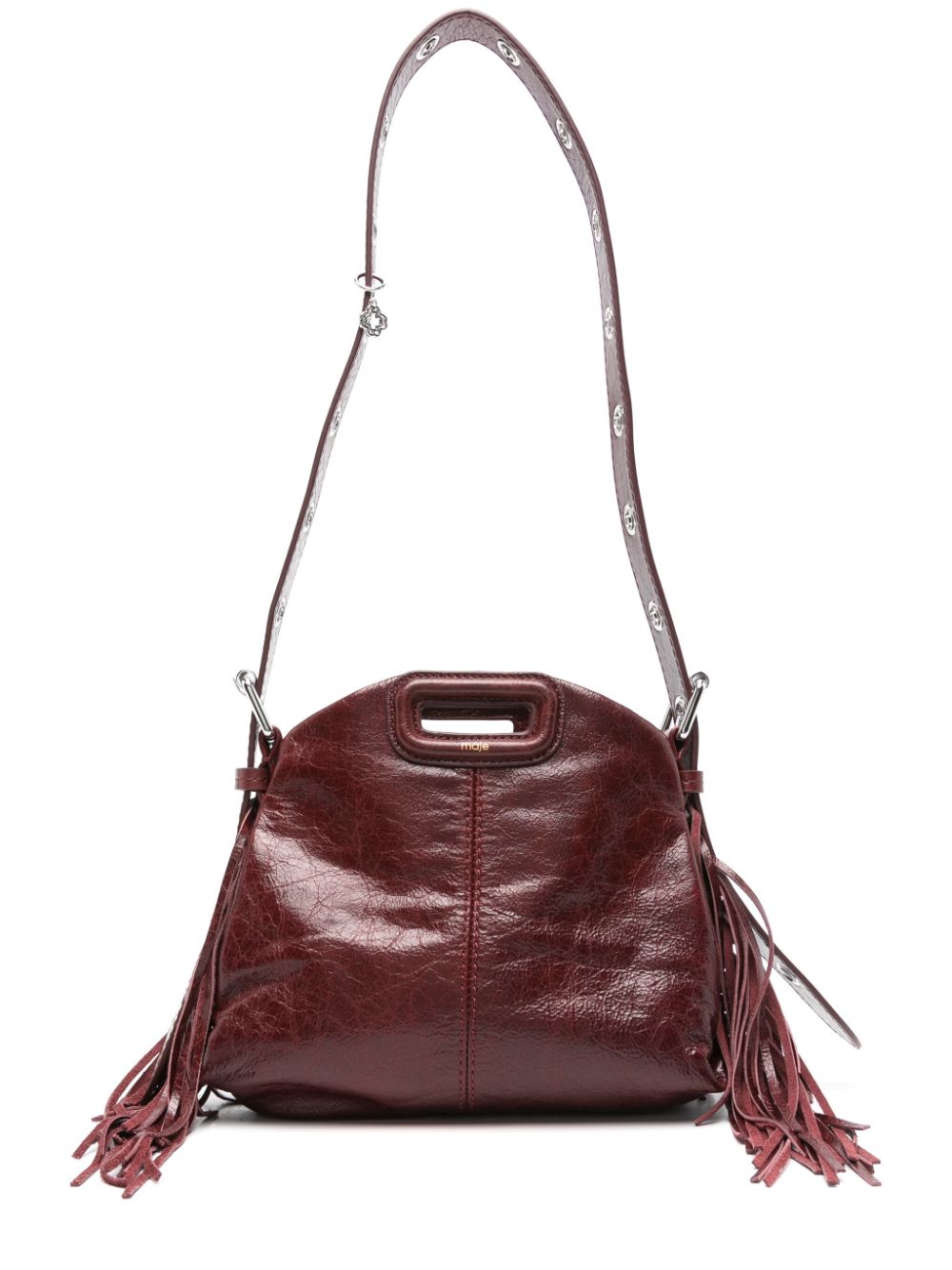 mini Miss M leather shoulder bag