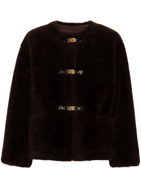 Maje faux-fur coat