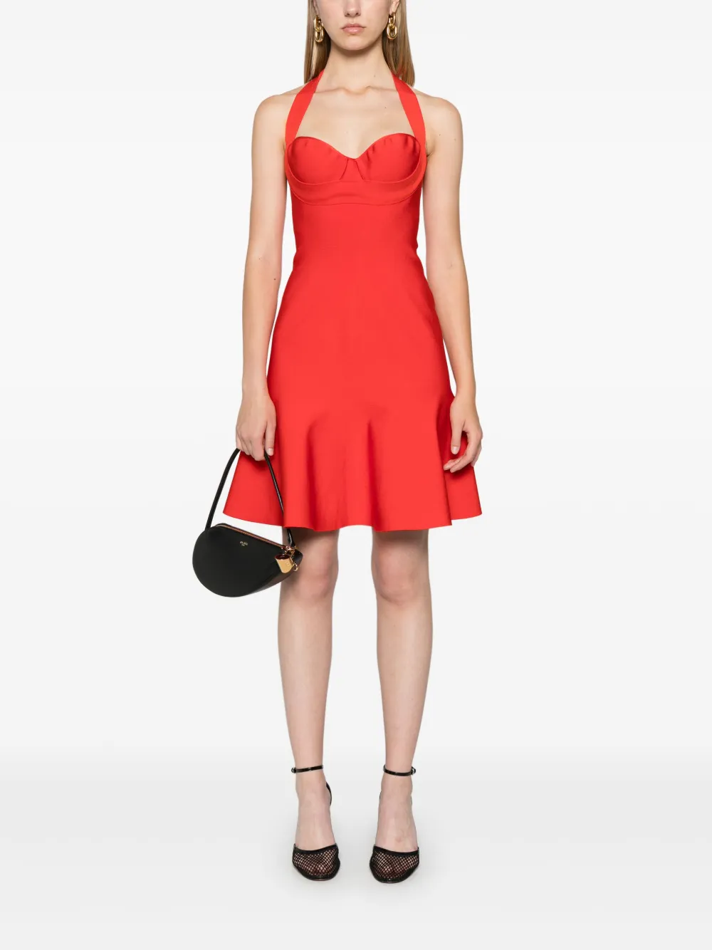 Alaïa vestido corto con cuello halter | Vestidos de coctel y fiesta | Image 2