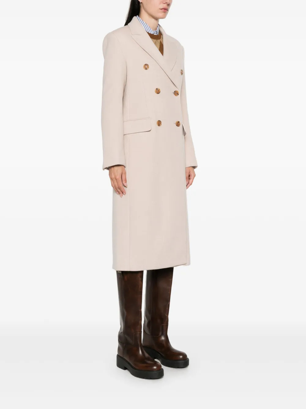 Cheap Maje long lined coat Women