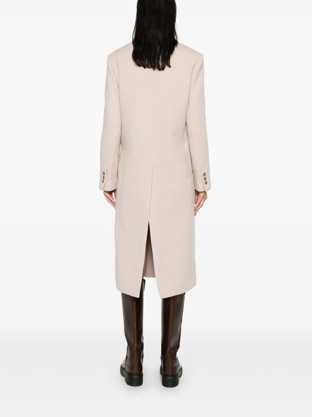 Cheap Maje long lined coat Women