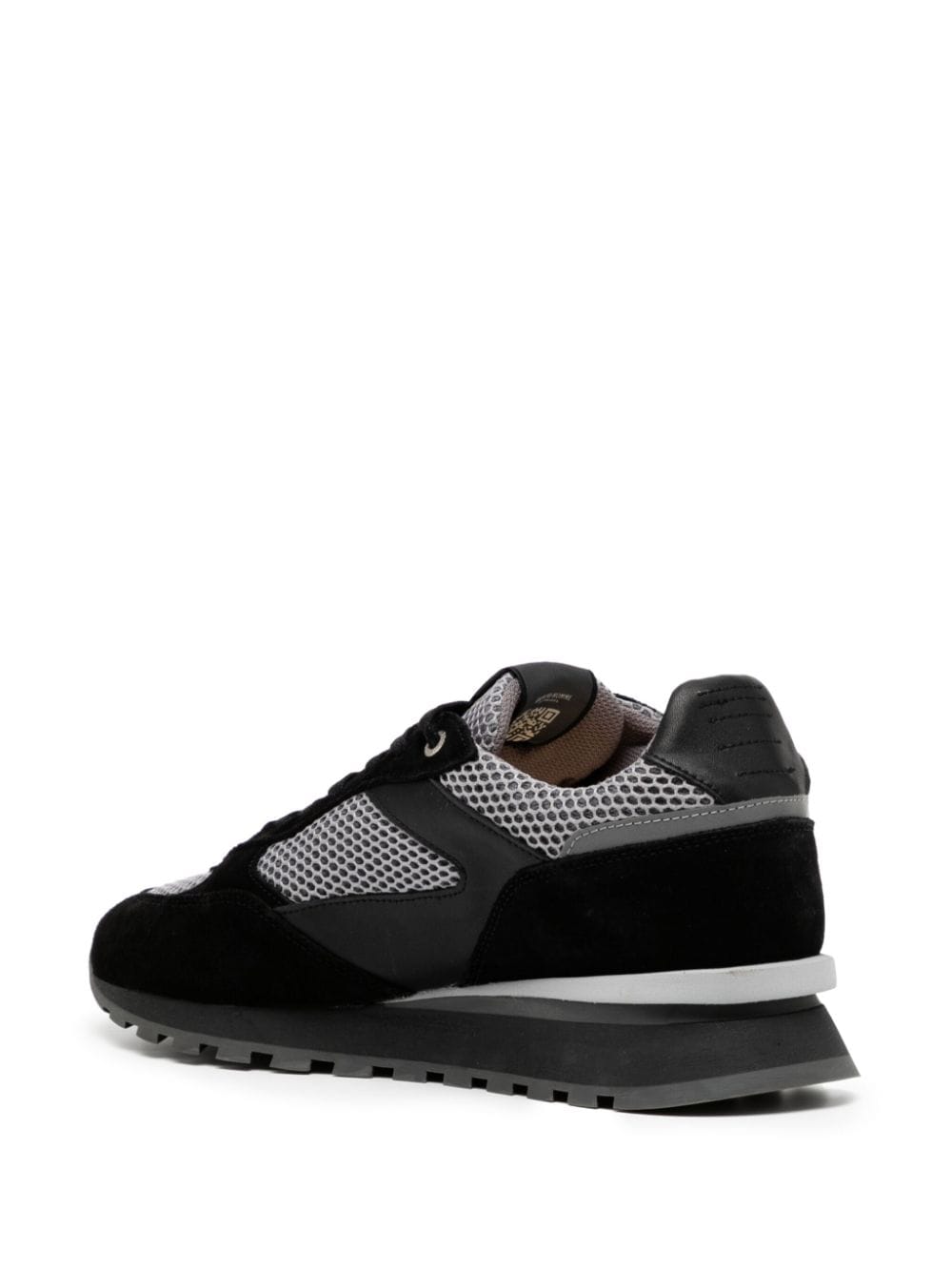 Shop Android Homme Zuma Lace-up Panelled Sneakers In Black