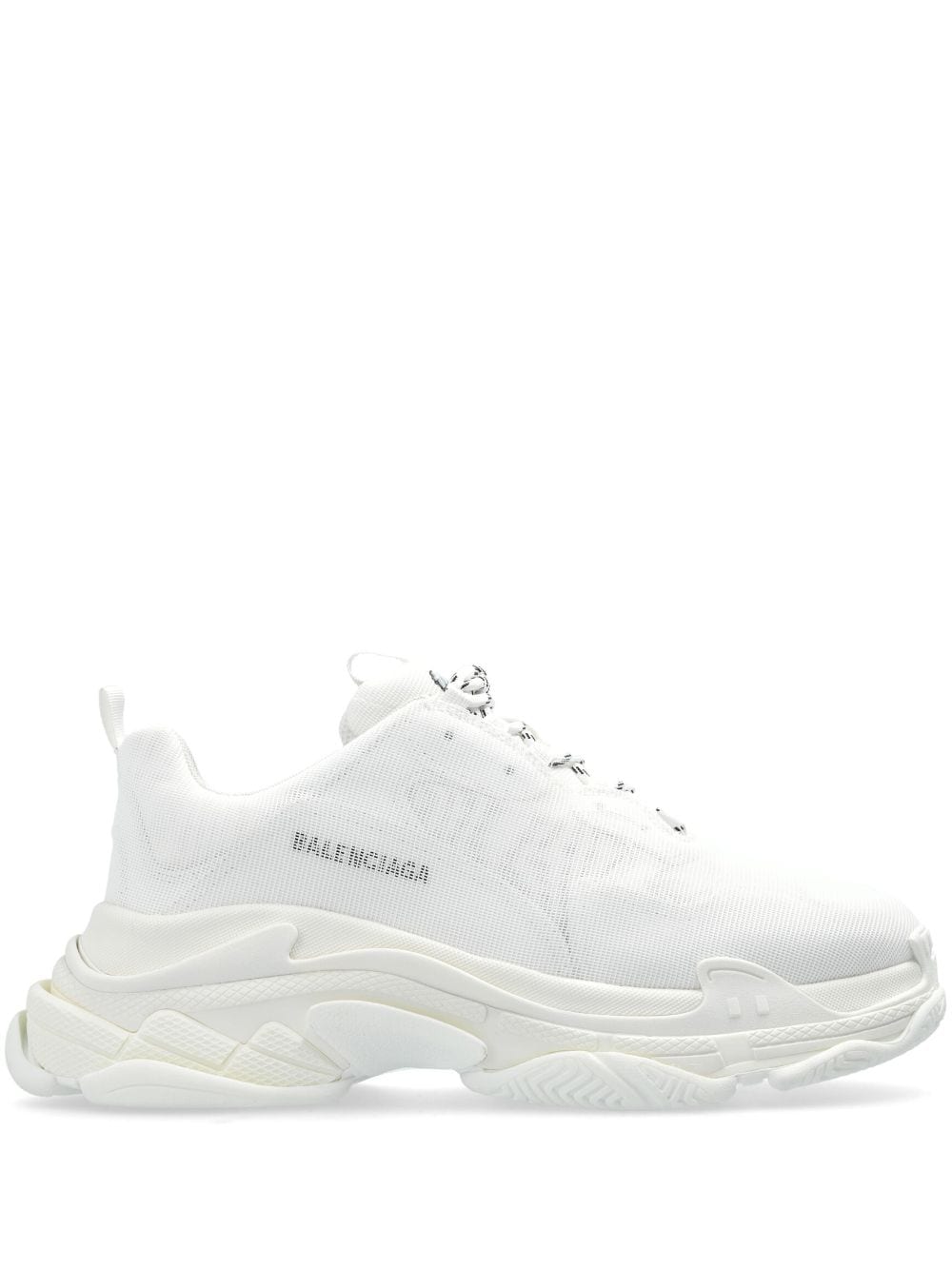 Balenciaga Triple S Chunky Sneakers In White