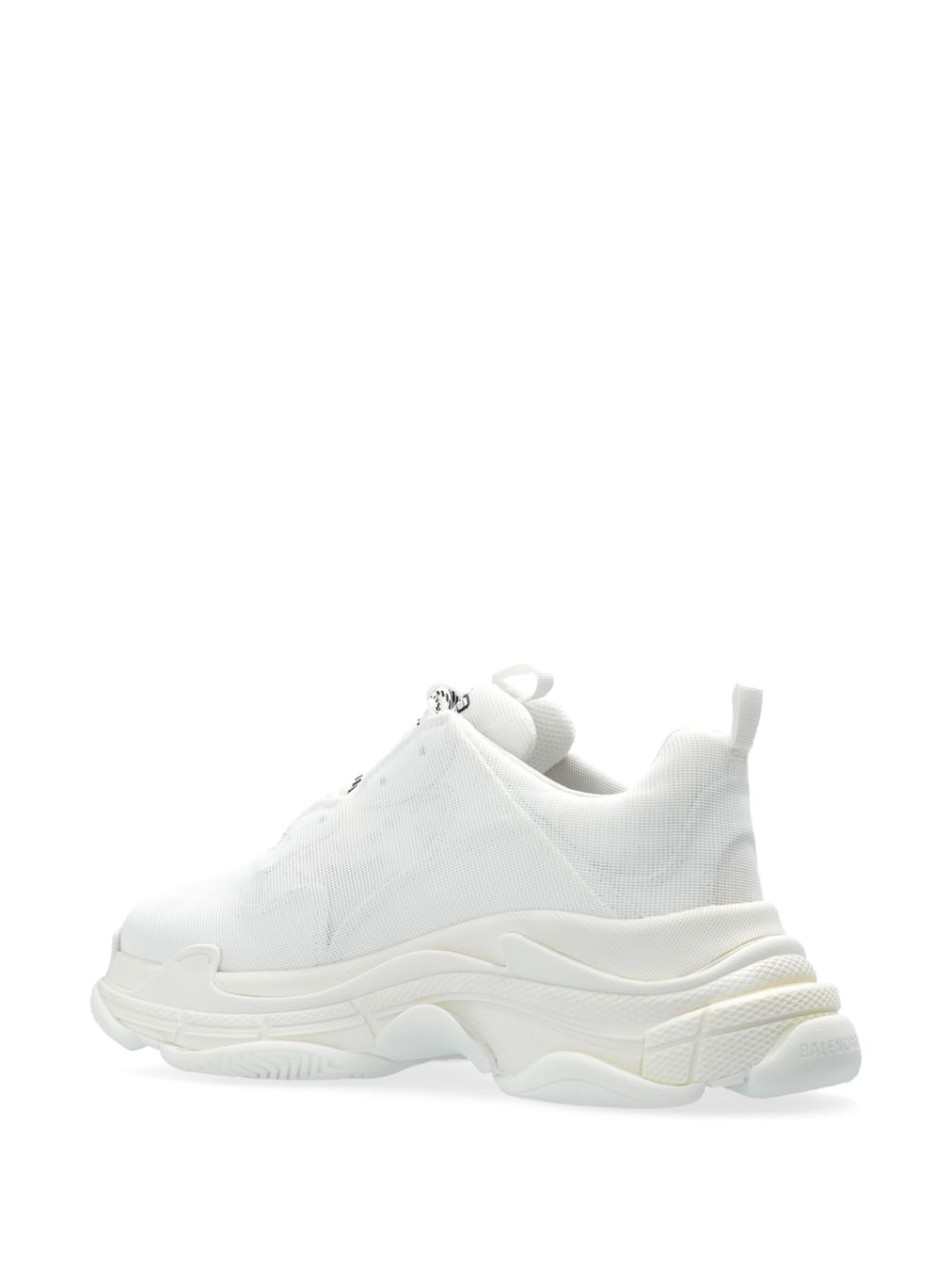 Shop Balenciaga Triple S Sneakers In White