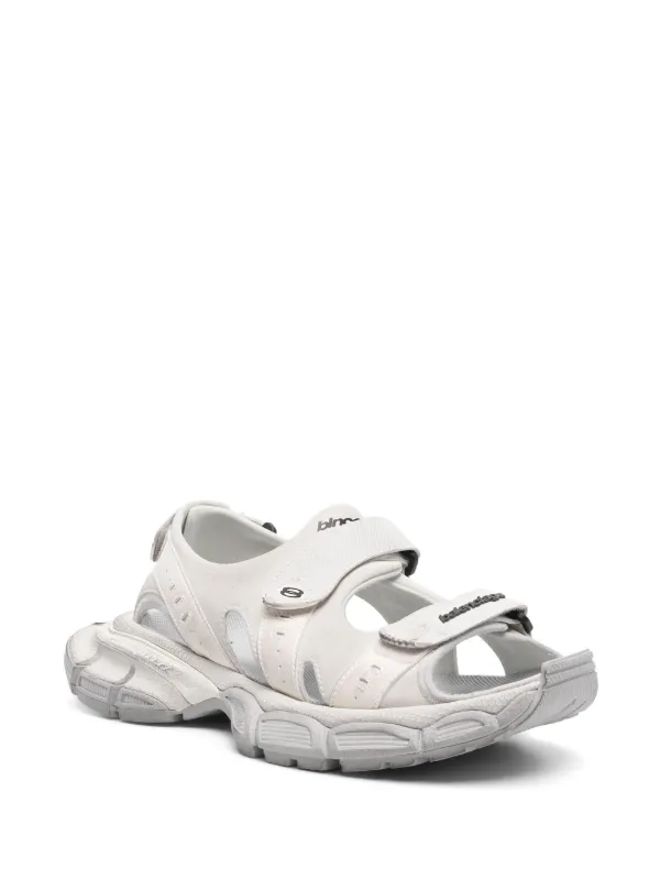 Balenciaga 3XL Sandals White FARFETCH CA