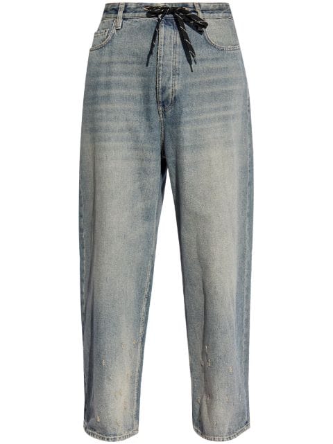 Balenciaga wide-leg cotton jeans