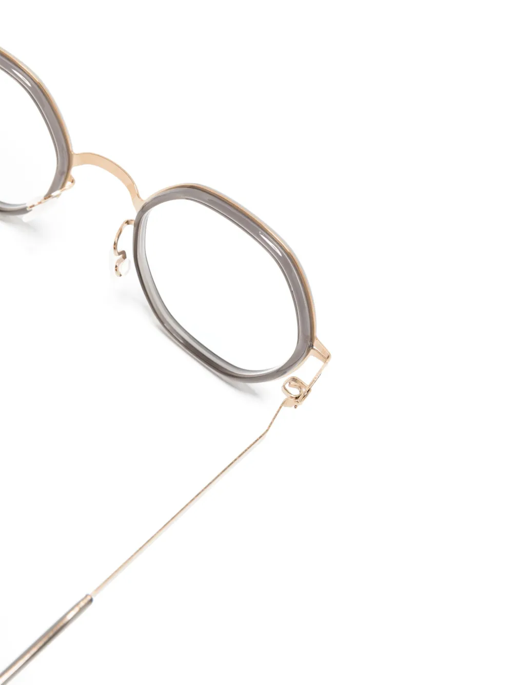 Mykita Alya zonnebril met rond montuur Grijs