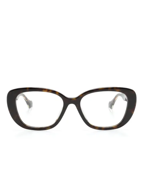 Lunettes de vue à monture papillon - Gucci Eyewear - Modalova