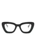 Gucci Eyewear Interlocking G cat-eye glasses - Black