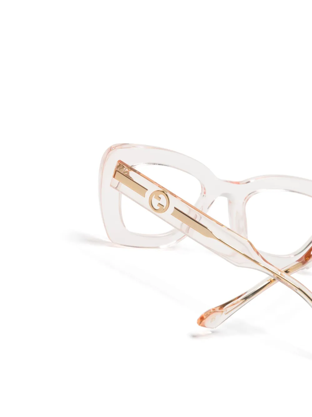 Gucci Cat-eye Glasses In Pink