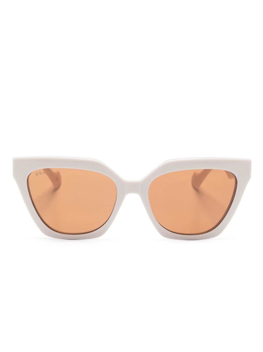 Gucci Clip-on Butterfly-frame Glasses In Neutrals