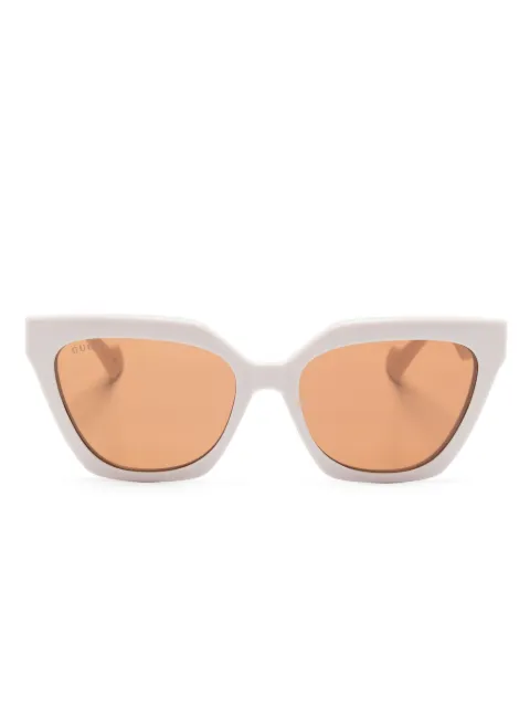 Gucci Eyewear lentes de clip con diseño de mariposa
