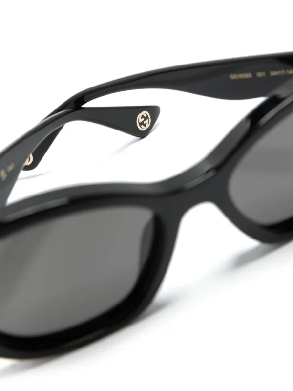 Gucci Eyewear GG1638S cat-eye Sunglasses | Black | FARFETCH display picture 3