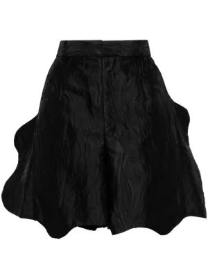 Noir Kei Ninomiya プリーツ ショートパンツ | ブラック | FARFETCH JP