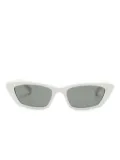 Saint Laurent Eyewear cat-eye sunglasses - White