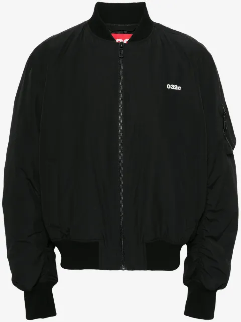 032c veste bomber à logo imprimé