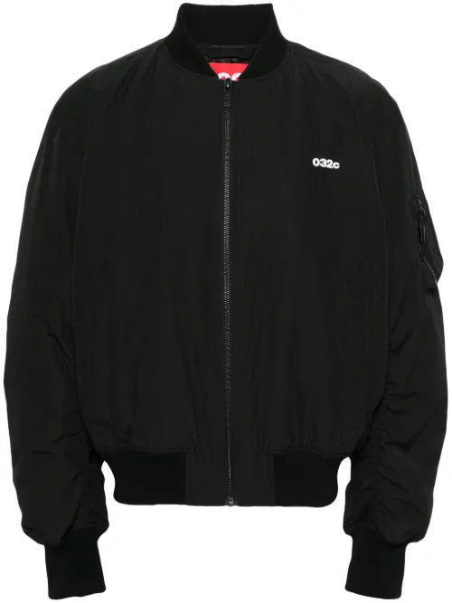Veste bomber à logo imprimé - 032c - Modalova