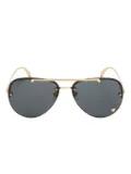 Versace Eyewear pilot-frame sunglasses - Black