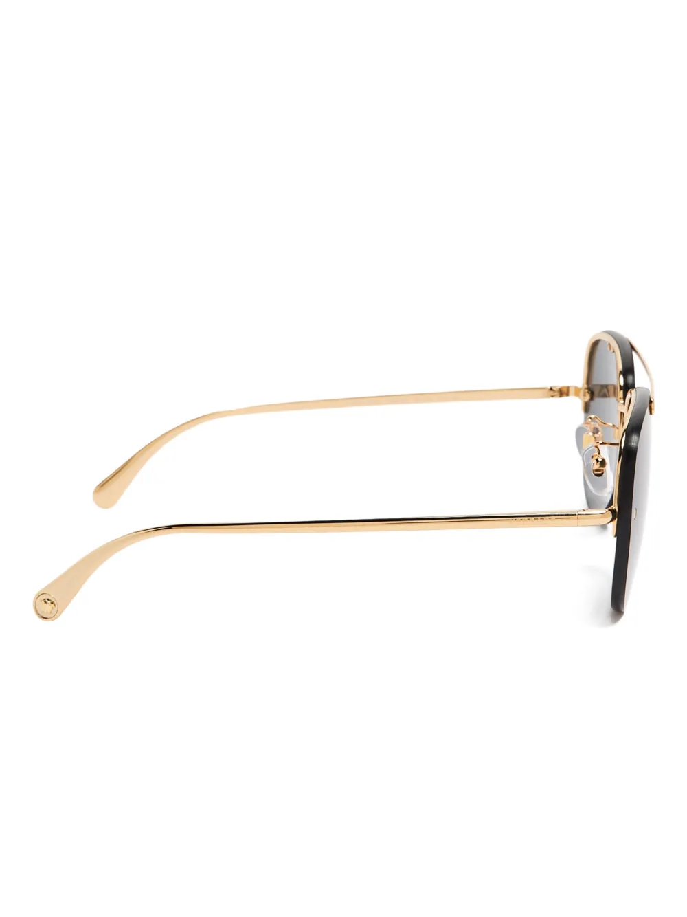 Versace Eyewear pilot-frame sunglasses - Zwart